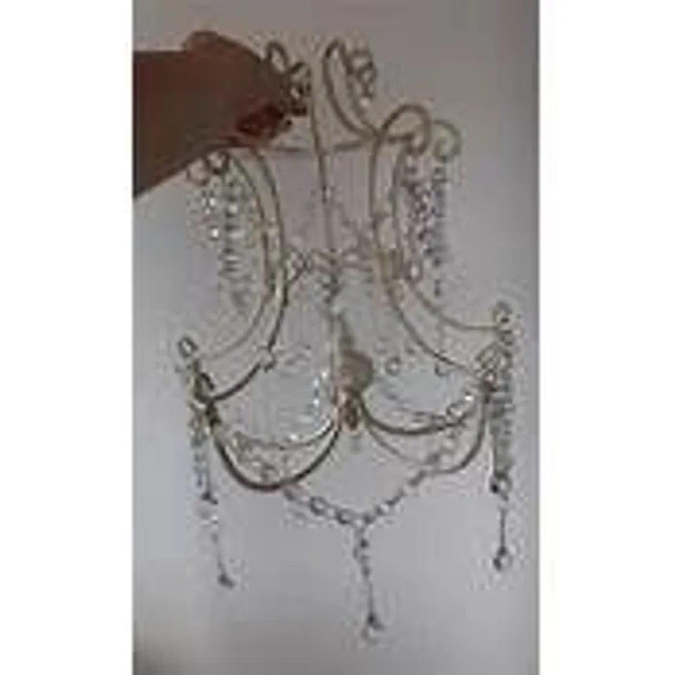 LAURA ASHLEY CHELLA NON ELEC PENDANT CREAM