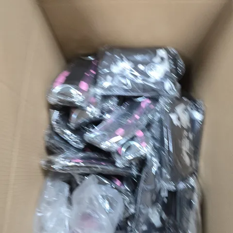 BOX OF APPROX 15 ASSORTED WEIGHT LIFTING ITEMS 