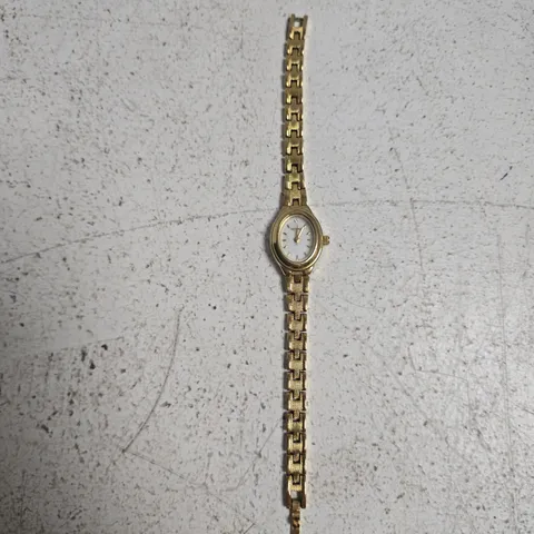 SEKONDA GOLD-TONE LADIES' WRISTWATCH