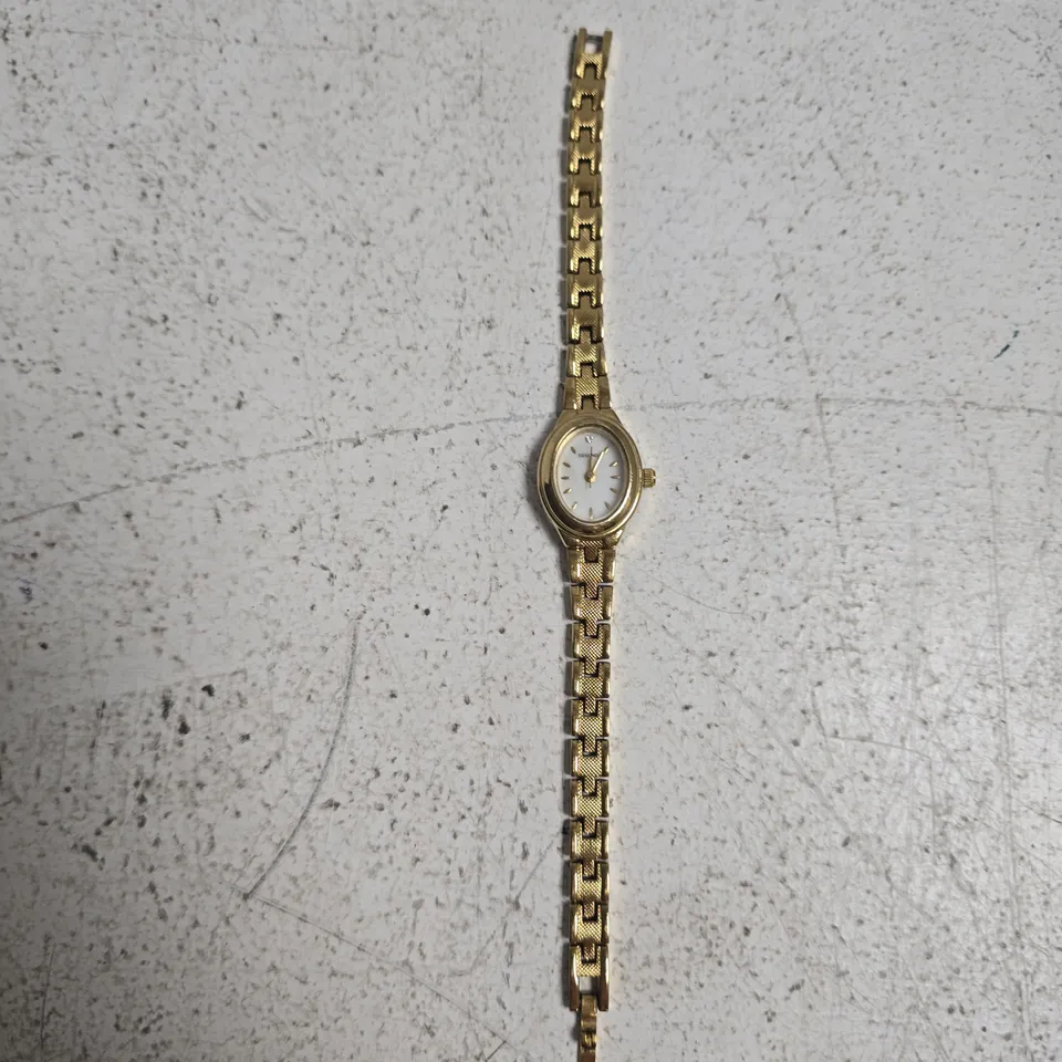 SEKONDA GOLD-TONE LADIES' WRISTWATCH
