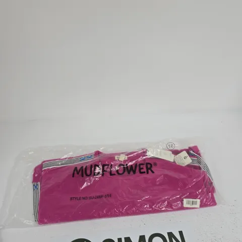 MUDFLOWER PINK WOMEN'S JUMPER– UK 16 (US 12) – STYLE SU-24MF-514