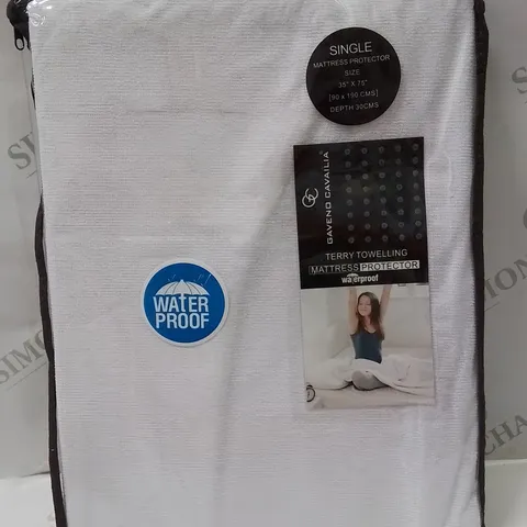 BRAND NEW GAVENO CAVAILIA SINGLE MATTRESS PROTECTOR