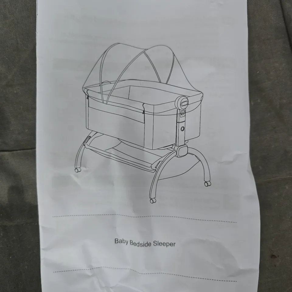 BOXED UNBRANDED BABY BEDSIDE SLEEPER - COLLECTION ONLY