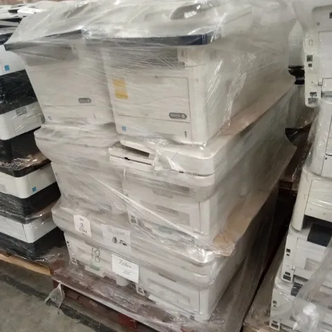 PALLET TO CONTAIN A LARGE ASSORTMENT OF XEROX PRINTERS
