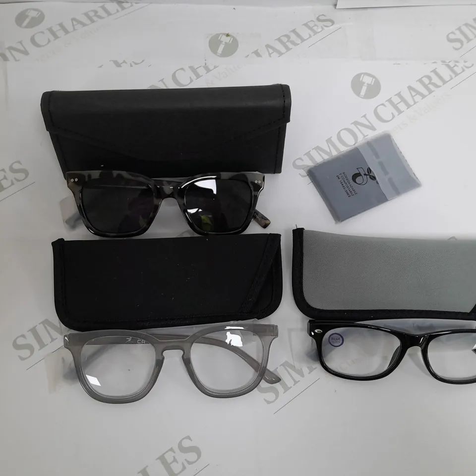 HUMMINGBIRD SUNGLASSES AND READING GLASSES GREY MIX 2