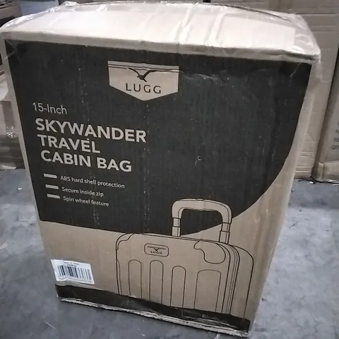 BOXED 15 INCH SKYWANDER TRAVEL CABIN BAG BLACK