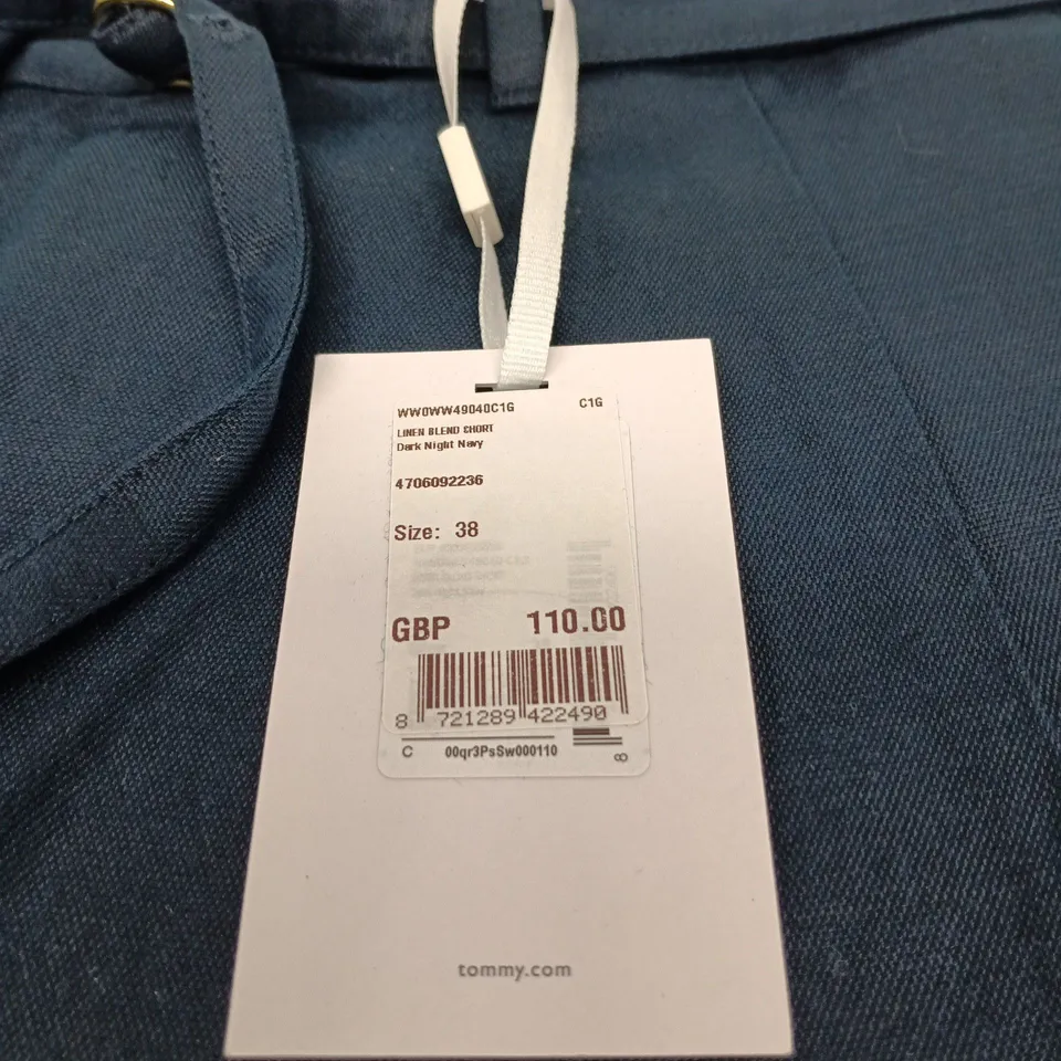 TOMMY HILFIGER BLUE SHORTS LADIES UK 10