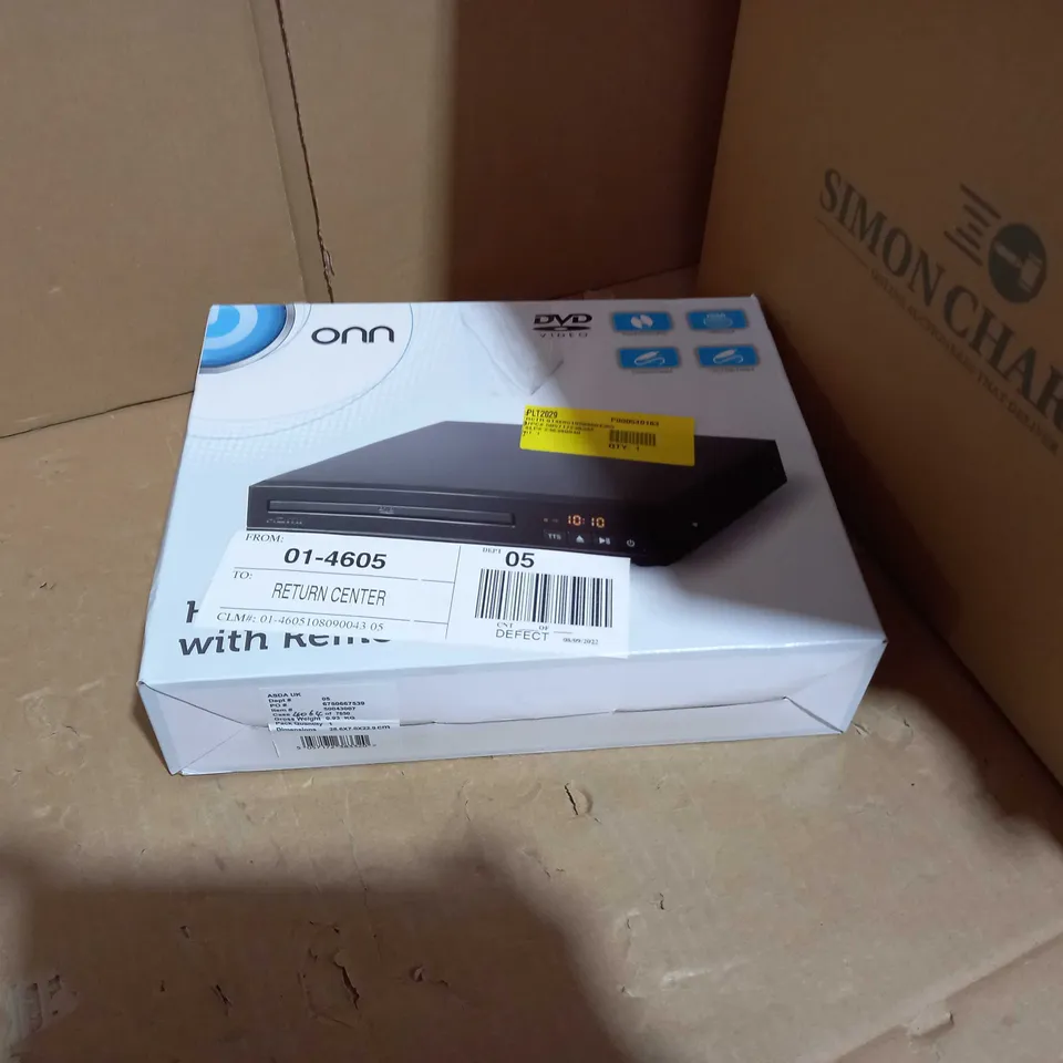 LOT OF APPROX 6 BOXED ONN DVD PLAYERS 