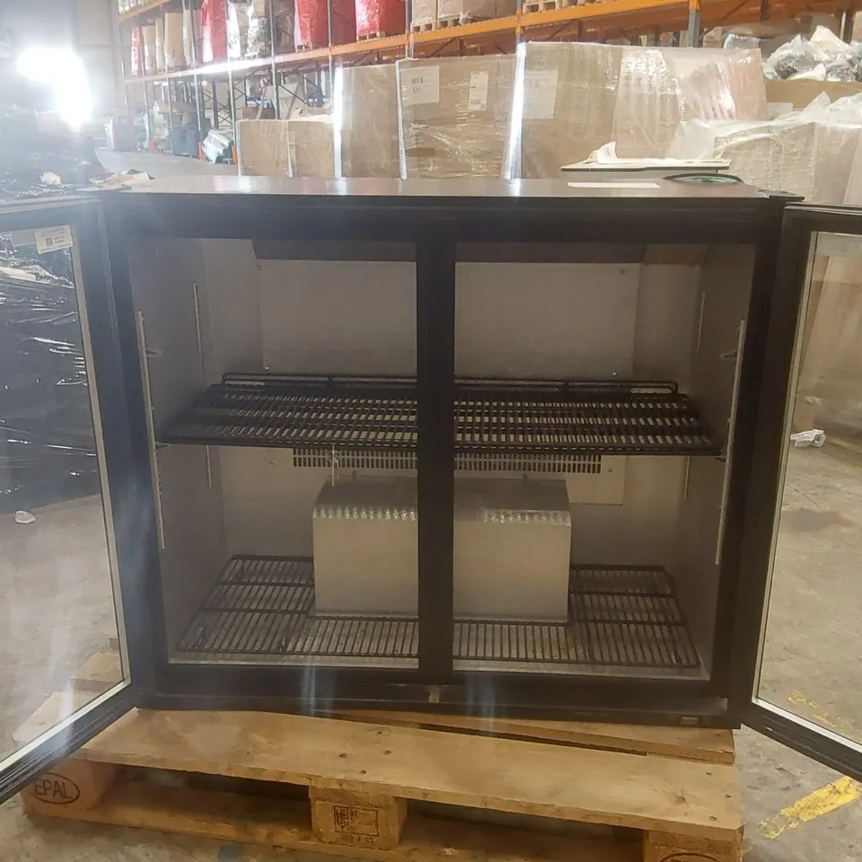 AUTONUMIS COMMERCIAL DOUBLE DISPLAY FRIDGE