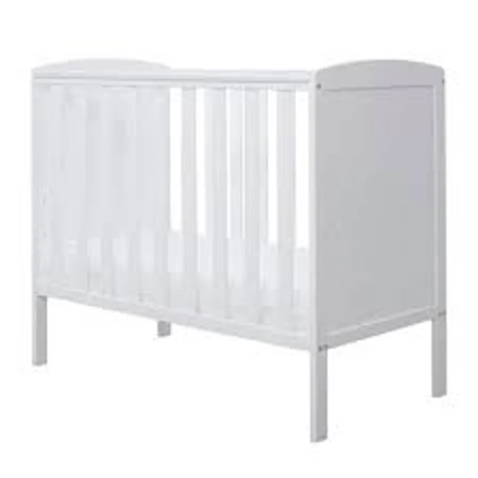 BOXED COLEBY SPACE SERVER COT - WHITE (1 BOX)