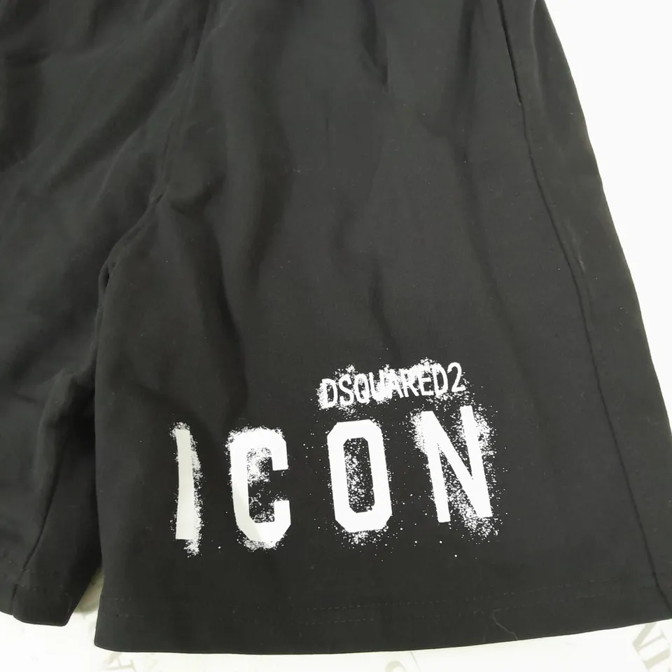 ICON DSQUARED2 FLEECE SHORTS SIZE L