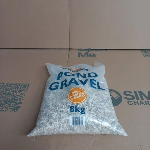 FISH KEEPER POND GRAVEL PRE WASHED AND DRIED 8KG
