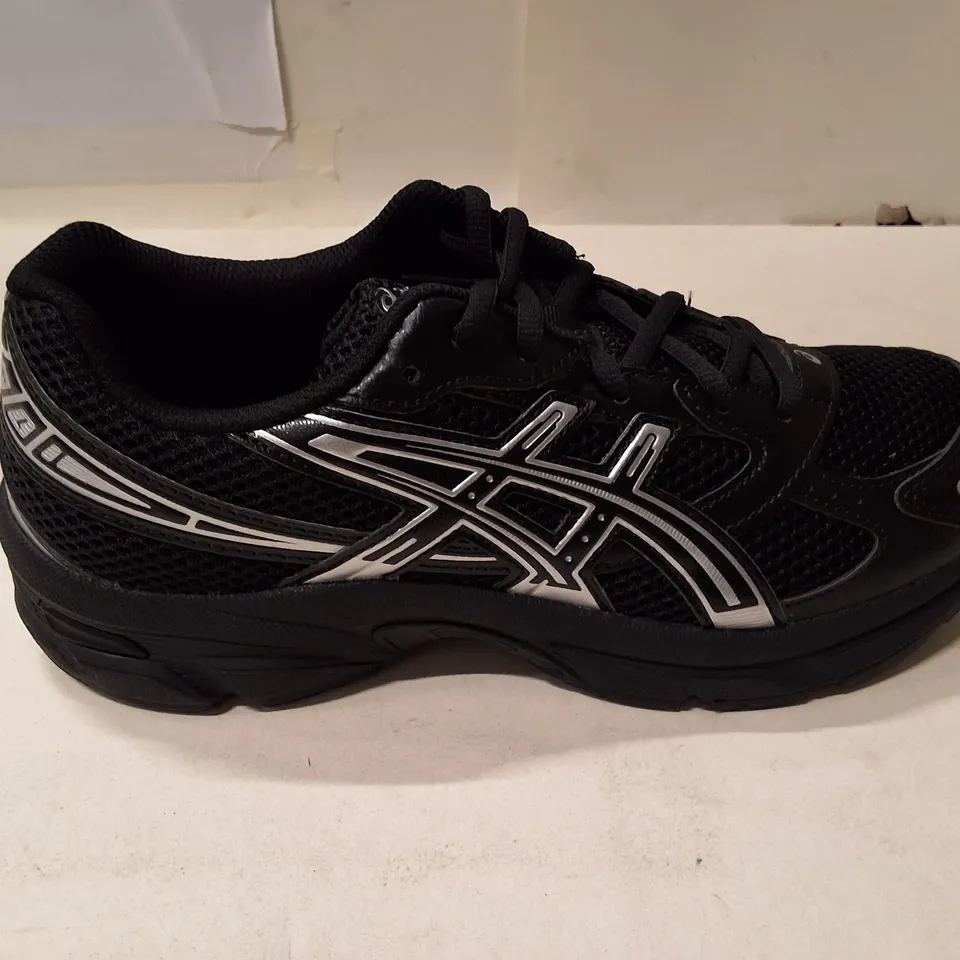 ASICS GEL-1130 GS KIDS RUNNING SHOES – BLACK/PURE SILVER, UK 5.5 (US 6.5)