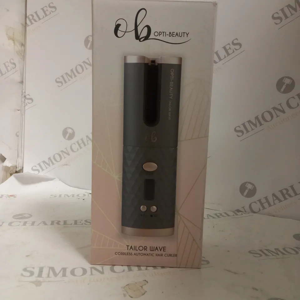 OPTI-BEAUTY TAILOR WAVE CORDLESS AUTOMATIC HAIR CURLER
