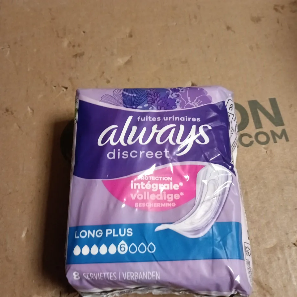 BOX OF APPROXIMATELY 8 WOMENS HYGIENE PRODUCTS 