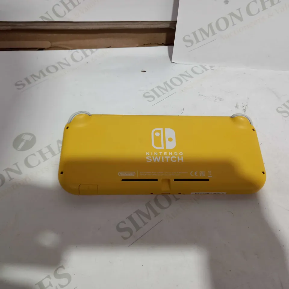 UNBOXED NINTENDO SWITCH LITE IN YELLOW