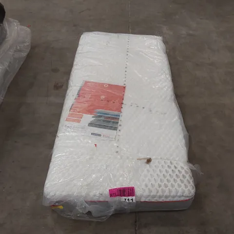 QUALITY BAGGED OCTASMART 3' SINGLE HYBRID POCKET SPRUNG MATTRESS