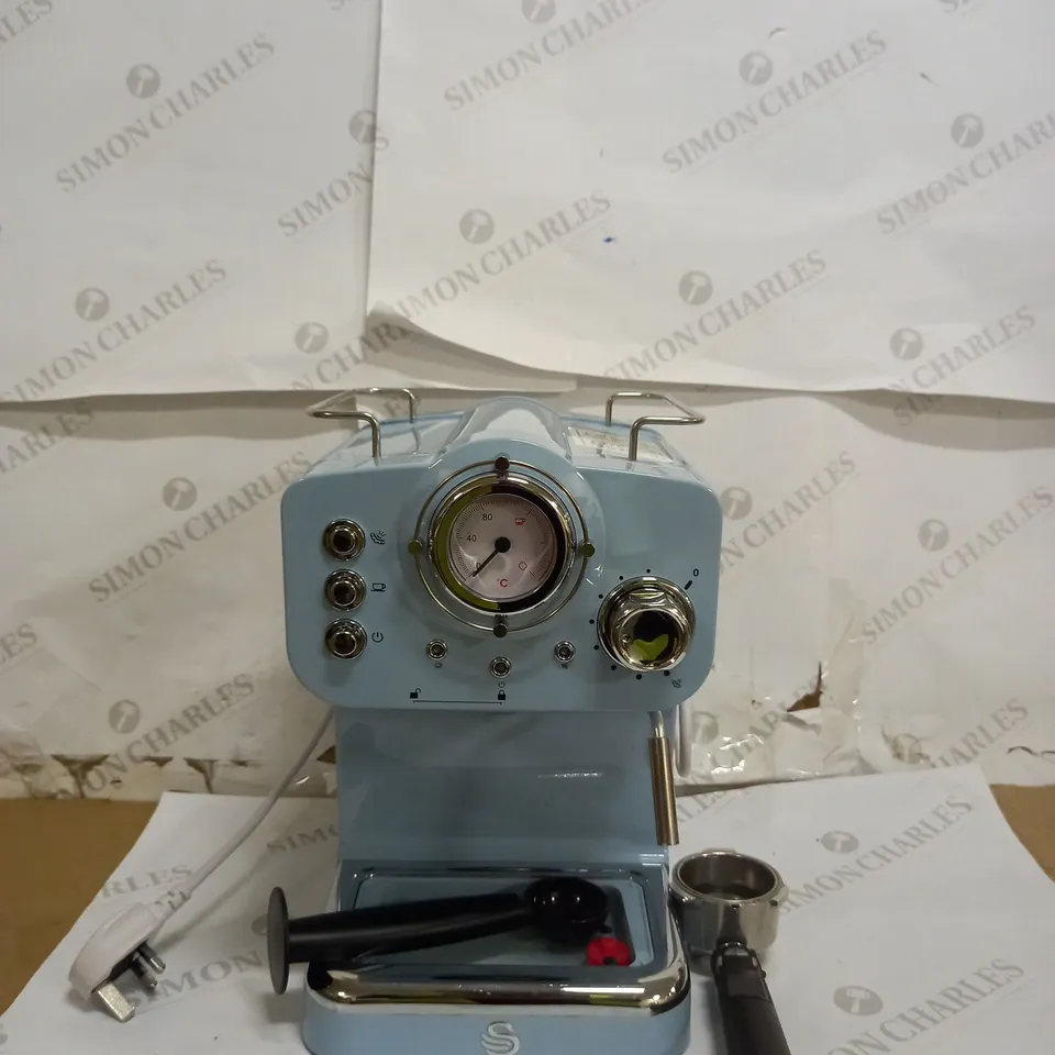 SWAN RETRO ESPRESSO COFFEE MACHINE