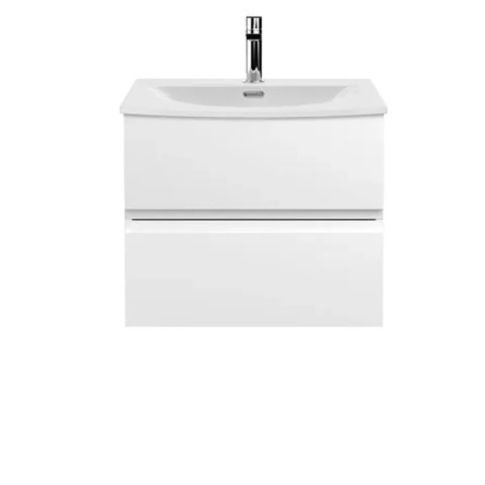 BOXED URBAN 610mm WALL HUNG SINGLE VANITY UNIT (1 BOX)