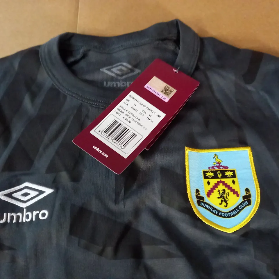 BURNSLEY F.C KIDS LONG SLEEVE SHIRT - GB YS