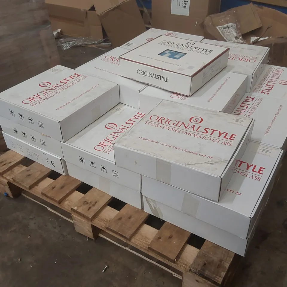 PALLET CONTAINING APPROXIMATELY 500x BRAND NEW MOSAIC TILES