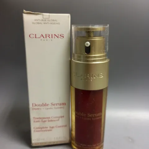 BOXED CLARINS DOUBLE SERUM 50ML