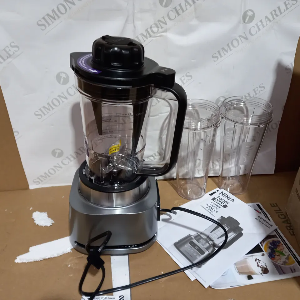 NINJA FOODI POWER NUTRI BLENDER 2IN1 WITH SMART TORQUE MOTOR