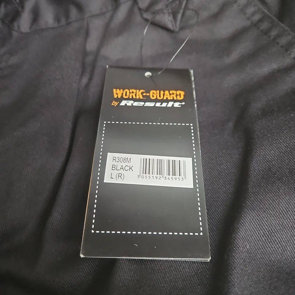 RESULT WORK GUARD LARGE BLACK WORK TROUSERS WITH TAGS