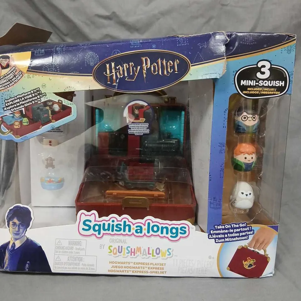 HARRY POTTER SQUISH-A-LONGS – 3 MINI-SQUISH FIGURES BY SQUISHMALLOWS 