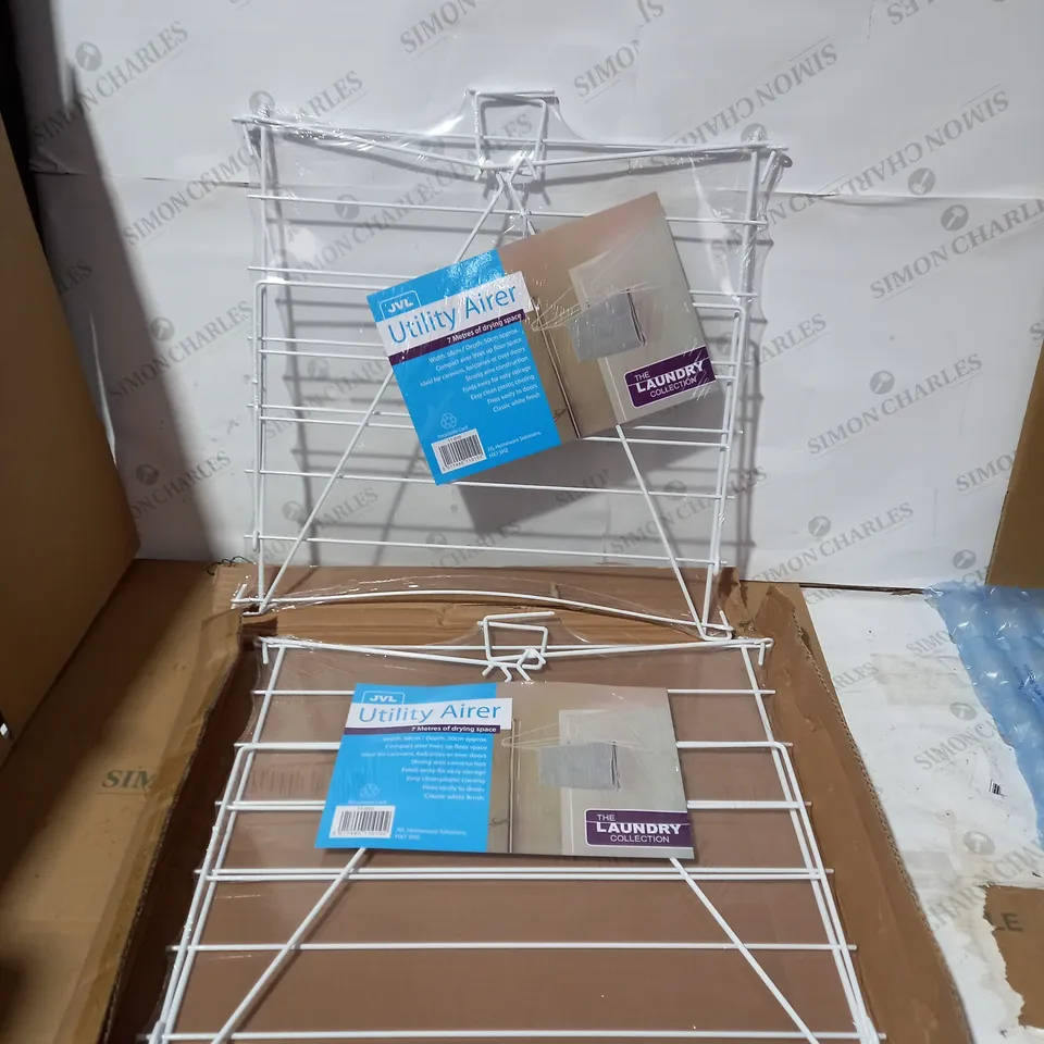 LOT OF 2 ASSORTED JVL WHITE UTILITY AIRERS