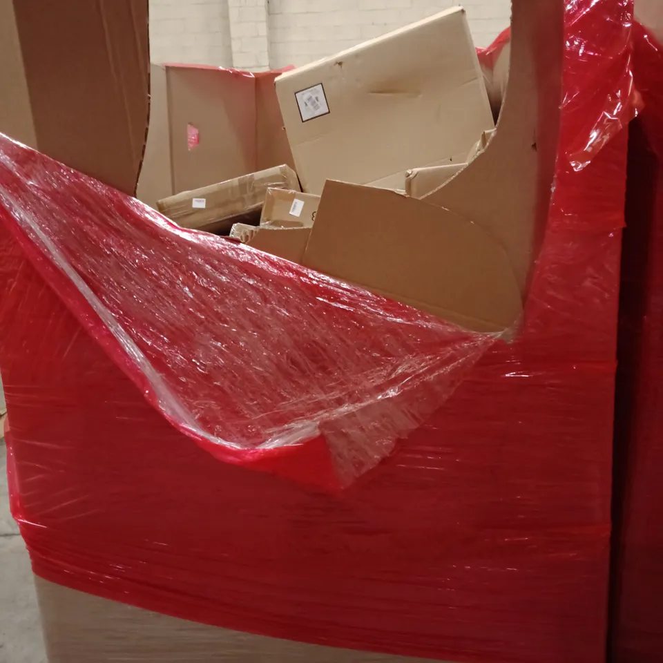PALLET OF ASSORTED HOUSEHOLD GOODS AND PRODUCTS TO INCLUDE;AIR COOLER, RETRACTABLE SAFETY GATE, PHOTO FRAME