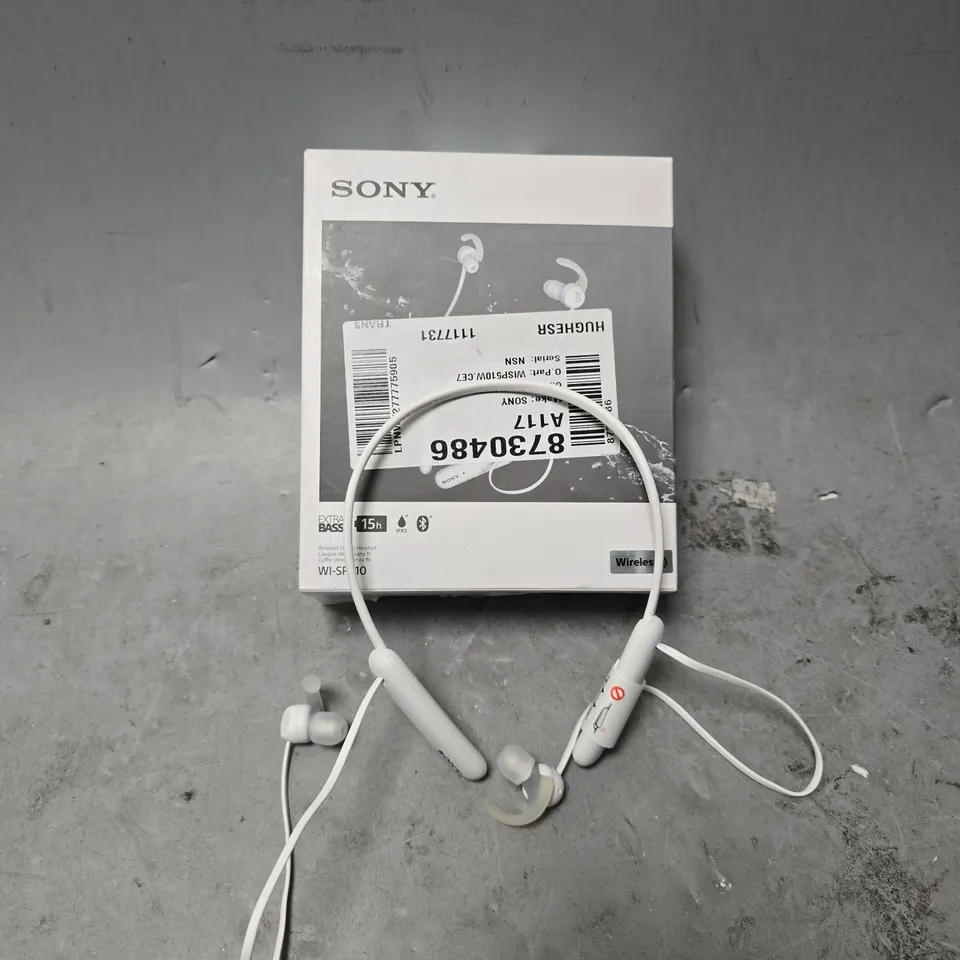 BOXED SONY WI-SP510 WIRELESS STEREO HEADSET 