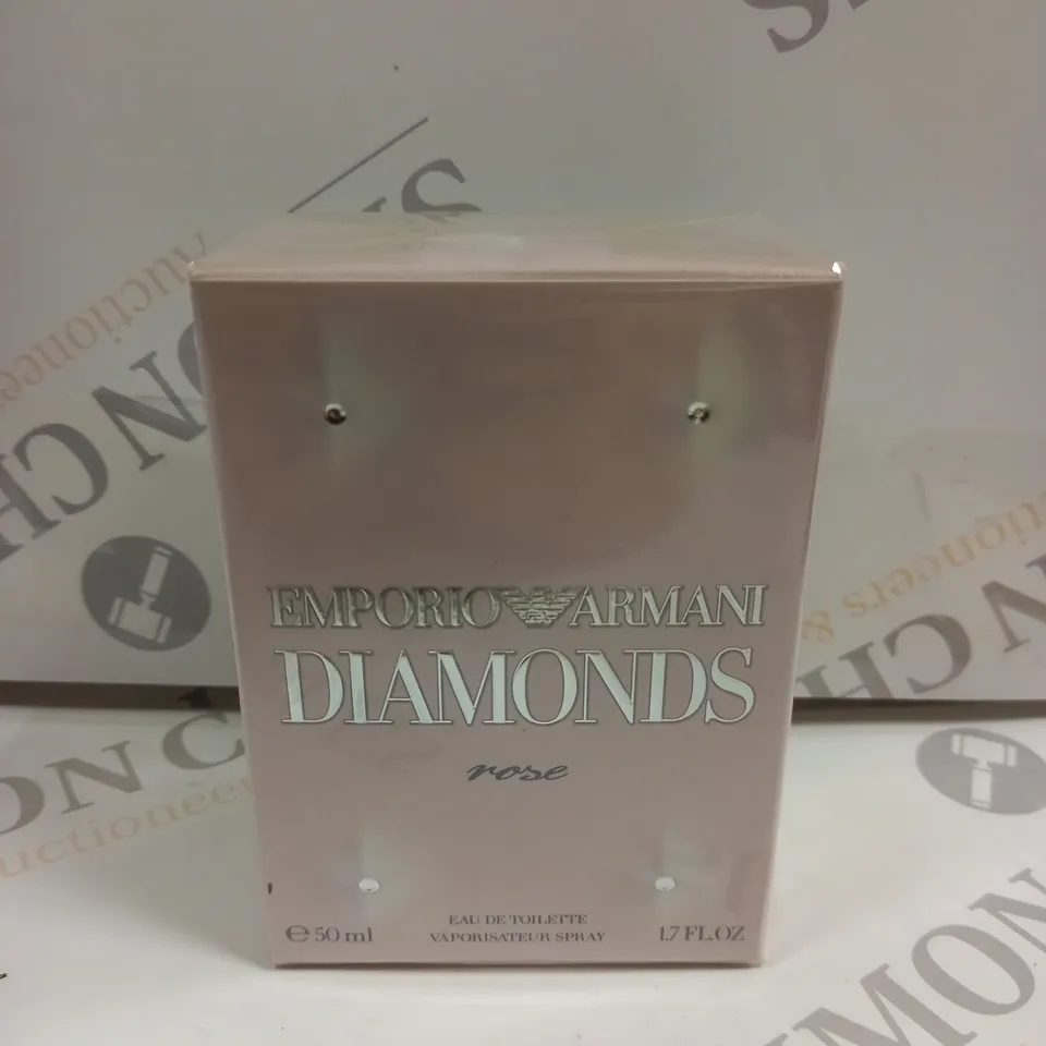 BOXED AND SEALED EMPORIO ARMANI DIAMONDS ROSE EAU DE TOILETTE 50ML