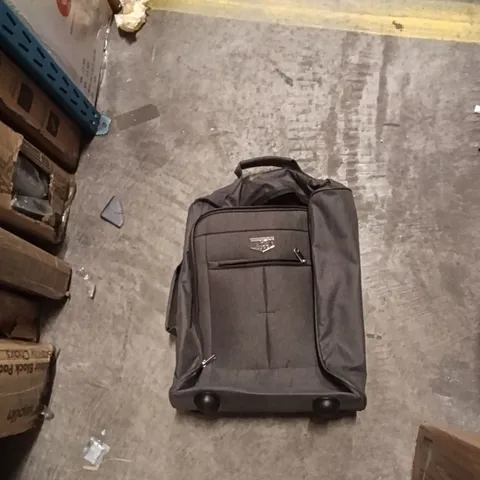UNBOXED KEPLIN LUGG TRAVEL BAG SMALL SIZE WITH WHEELS GREY COLOUR