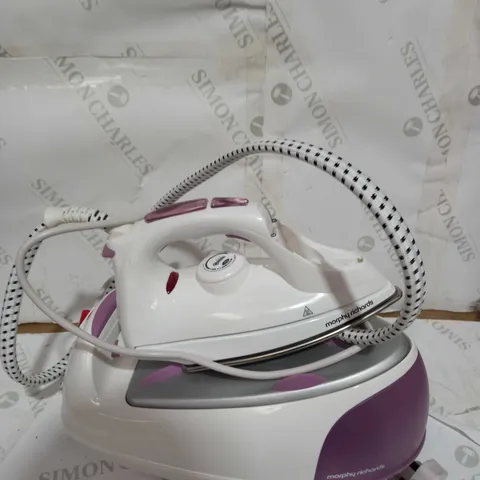 MORPHY RICHARDS JET STEAM GENERATOR IRON 333020 PINK/WHITE