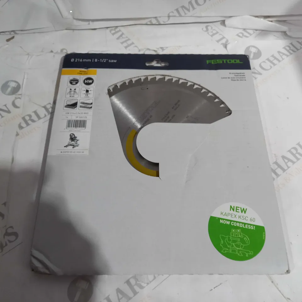 FESTOOL 216MM SAW BLADE