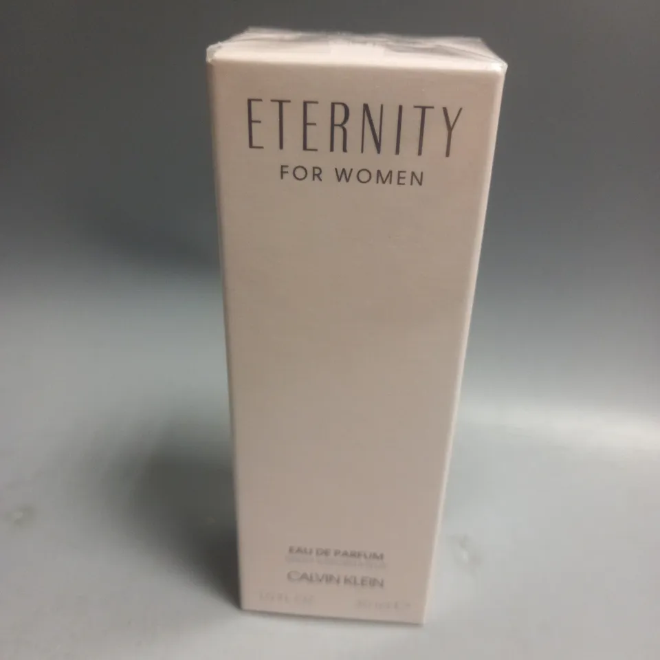 BOXED AND SEALED CALVIN KLEIN ETERNITY FOR WOMEN EAU DE PARFUM 30ML