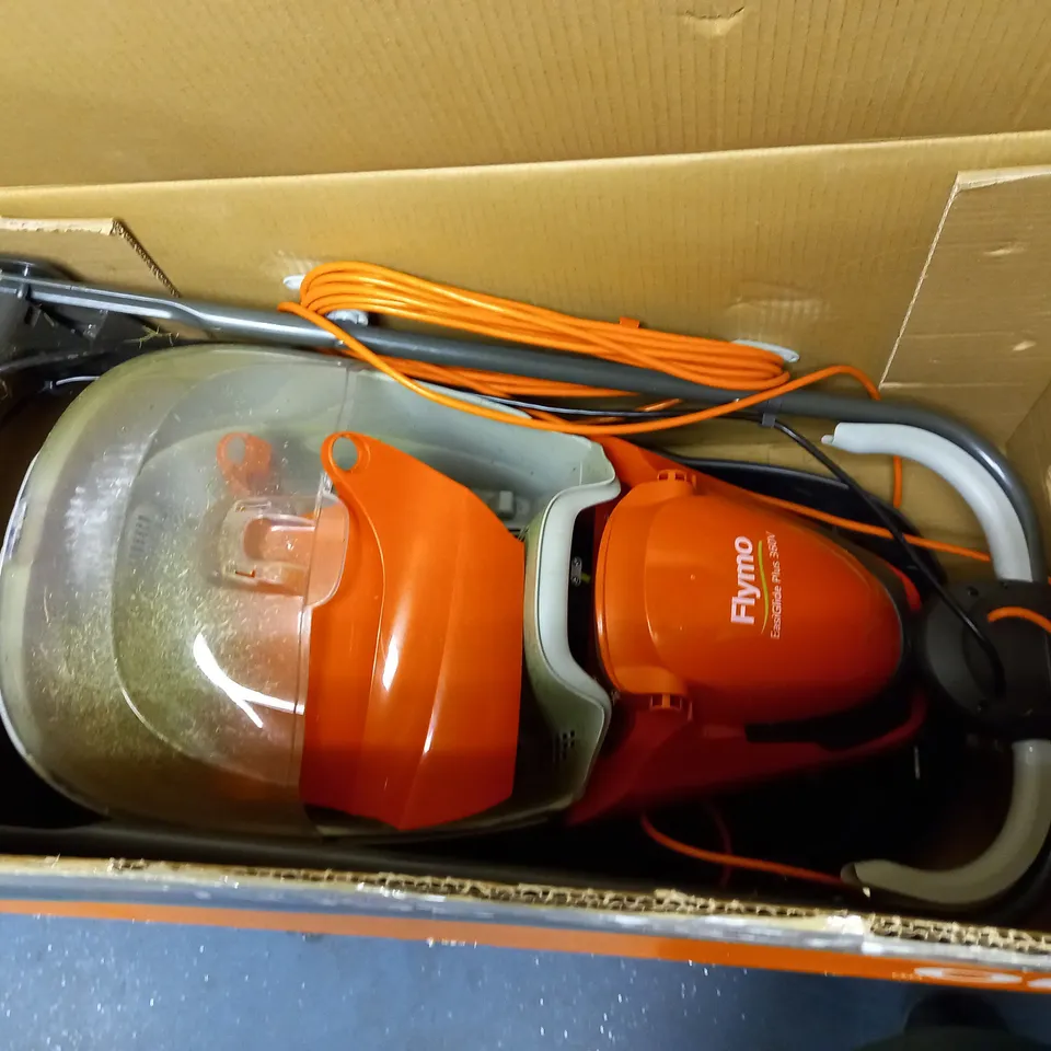 FLYMO ELECTRIC HOVER COLLECT LAWNMOWER