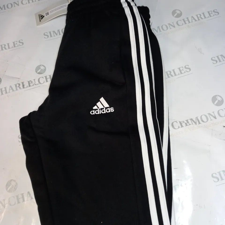 ADIDAS FLEECED TRACKSUIT BOTTOMS SIZE S