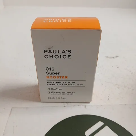 PAULA'S CHOICE C15 SUPER BOOSTER – VITAMIN C + FERULIC ACID, 20 ML