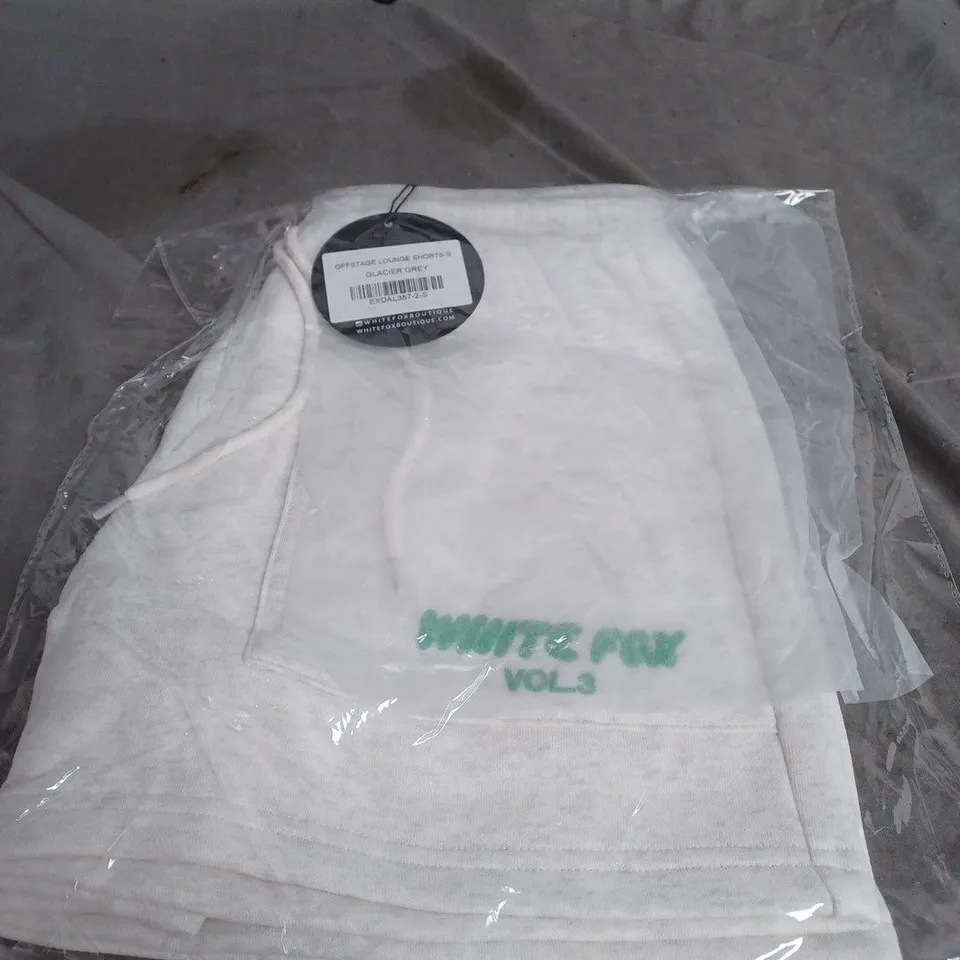 WHITE FOX LOUNGE SHORTS SIZE S 