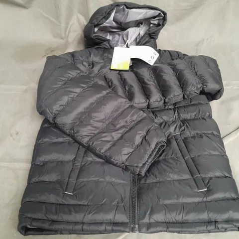 MOUNTAIN WAREHOUSE SEASONS 2 KIDS PADDED JACKET IN BLACK SIZE 9-10YRS