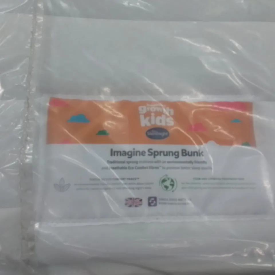 QUALITY BAGGED SILENTNIGHT ECO COMFORT MIRACOIL ORTHO SINGLE 2"7 MATTRESS