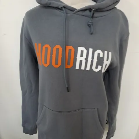 HOODRICH GREY HOODIE - XS