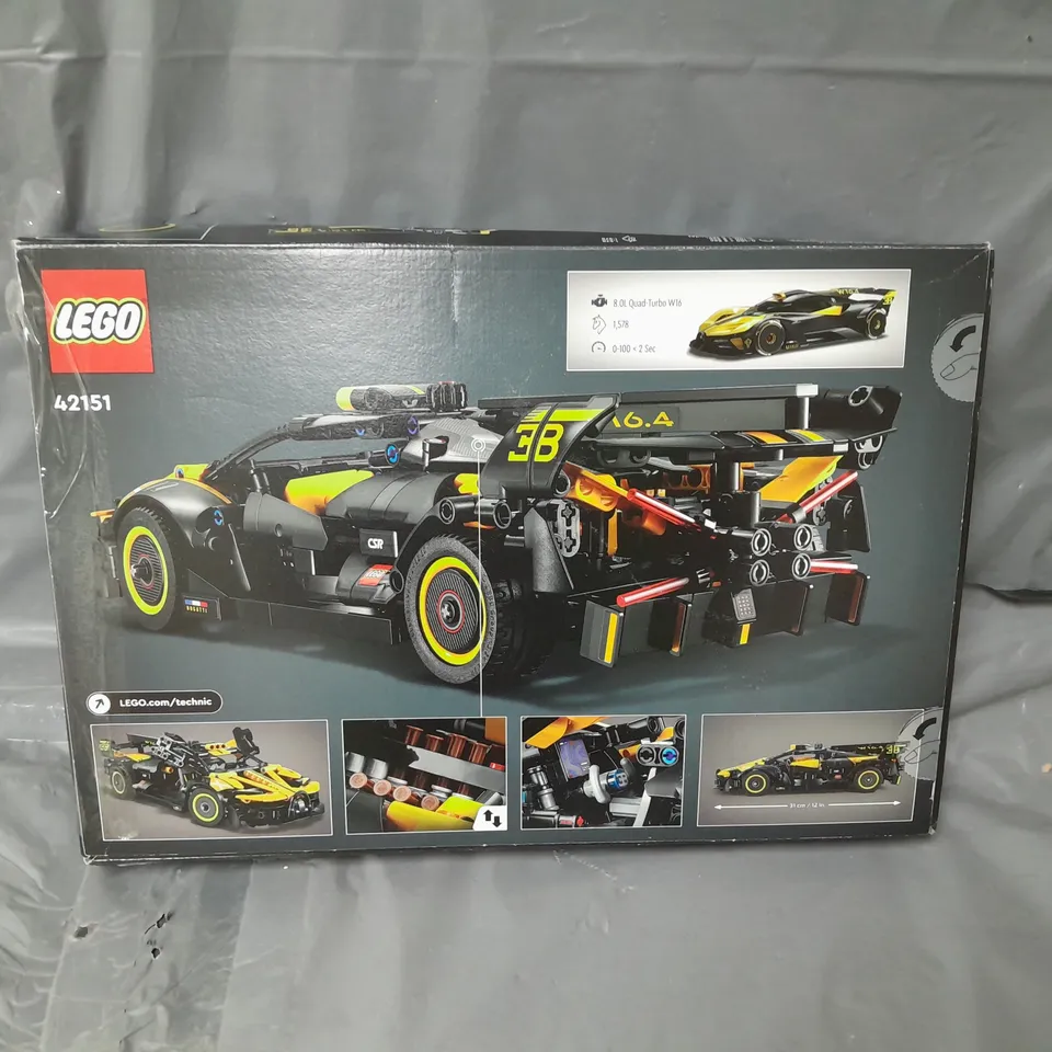 BOXED LEGO TECHNIC BUGATTI BOLIDE 42151 RRP £44.99