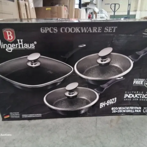 BERLINGERHAUS 6-PIECE COOKWARE SET