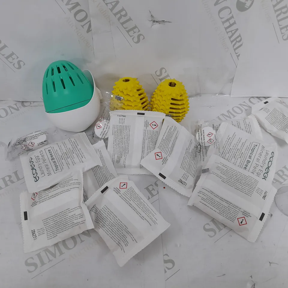 OUTLET ECOEGG 750 WASHES LAUNDRY EGG KIT WITH DRYER EGGS