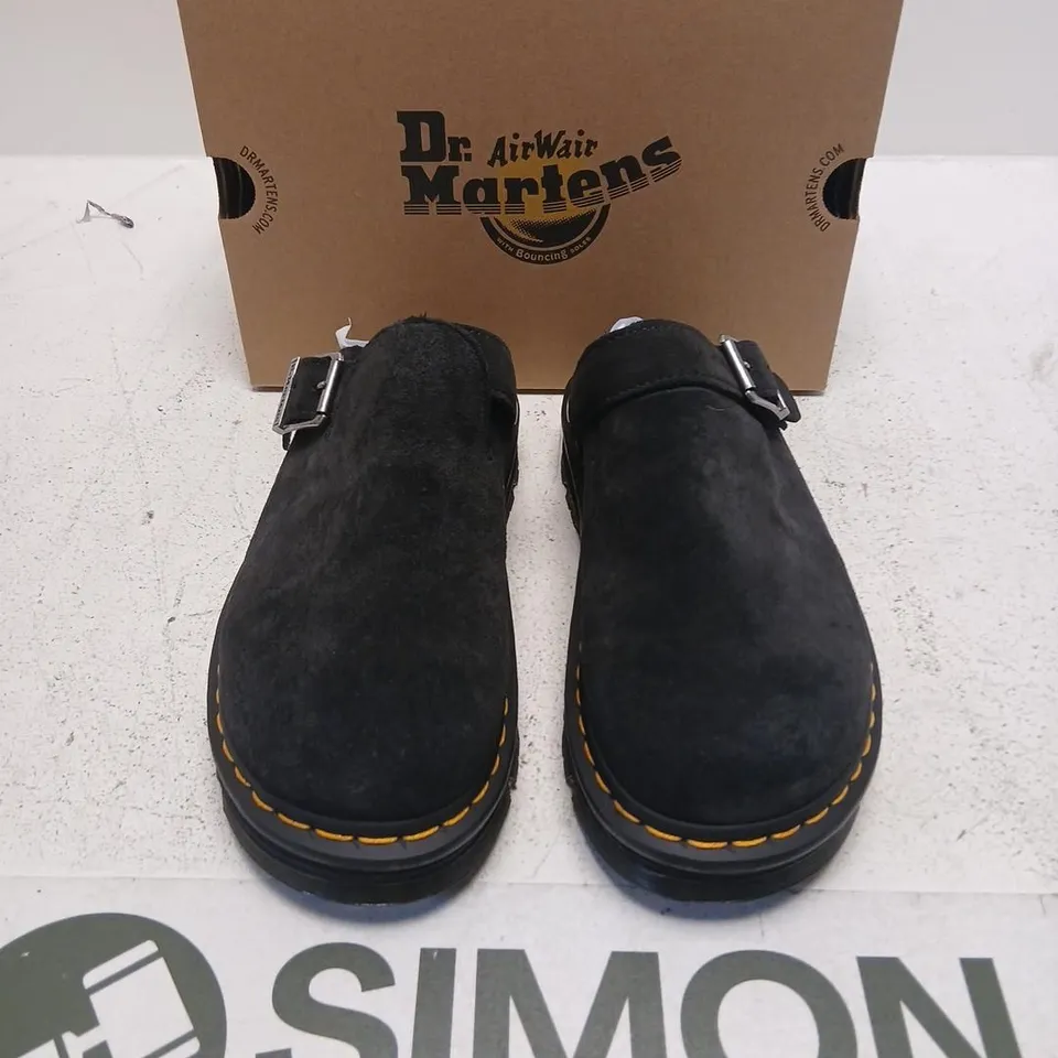 DR. MARTENS ZEBZAG MULE – BLACK, UK 7