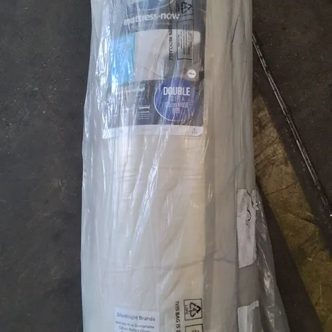 QUALITY BAGGED AND ROLLED SILENTNIGHT DOUBLE MATTRESS