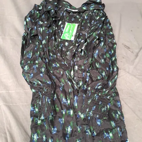SAINT TROPEZ TAMA MINI BLOOMS DRESS - XS